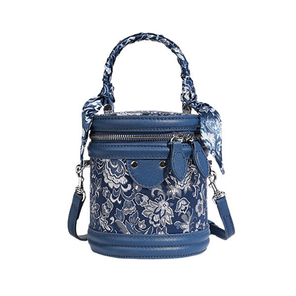 Exotic Embroidered Bucket Bag