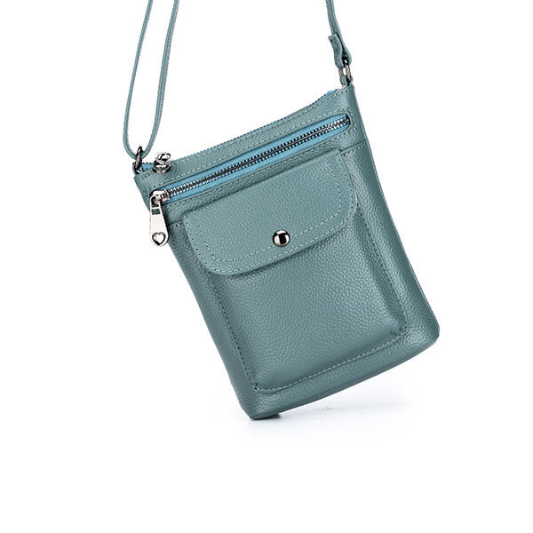 Casual Crossbody Leather Bag