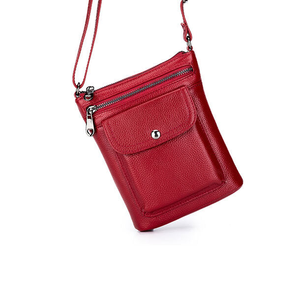 Casual Crossbody Leather Bag