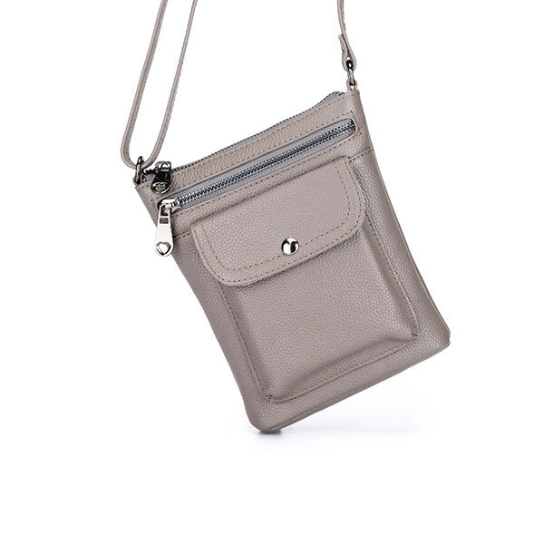 Casual Crossbody Leather Bag