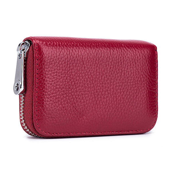 RFID Blocking Zipper Wallet