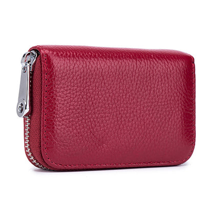 RFID Blocking Zipper Wallet