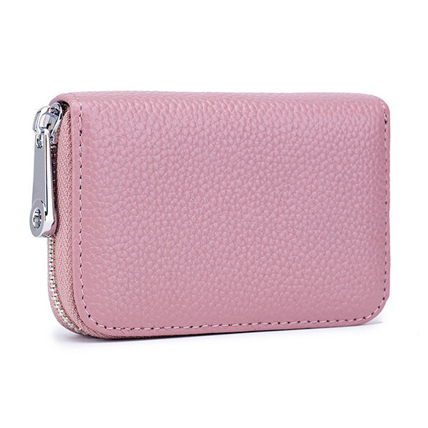 RFID Blocking Zipper Wallet