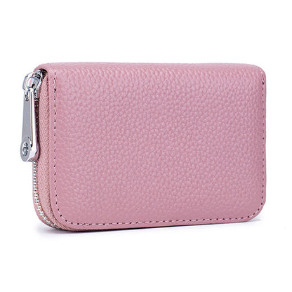 RFID Blocking Zipper Wallet