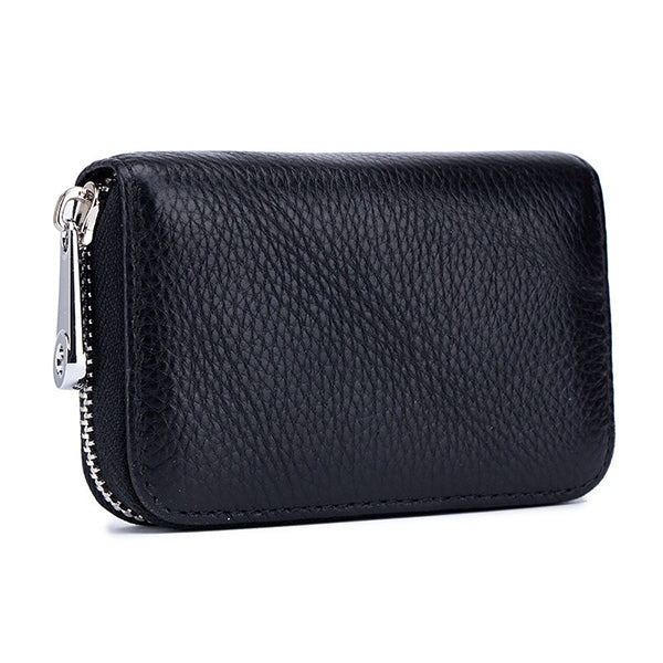 RFID Blocking Zipper Wallet