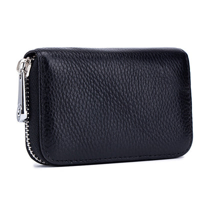 RFID Blocking Zipper Wallet