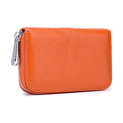 RFID Blocking Zipper Wallet