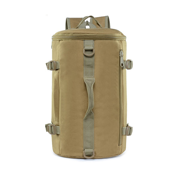 Top Load Double Strap Canvas Duffel Bag & Backpack