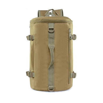 Top Load Double Strap Canvas Duffel Bag & Backpack