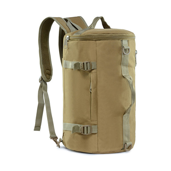 Top Load Double Strap Canvas Duffel Bag & Backpack