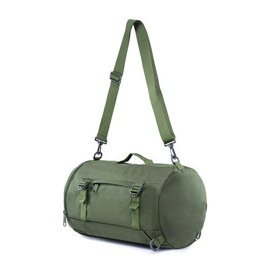 Top Load Double Strap Canvas Duffel Bag & Backpack