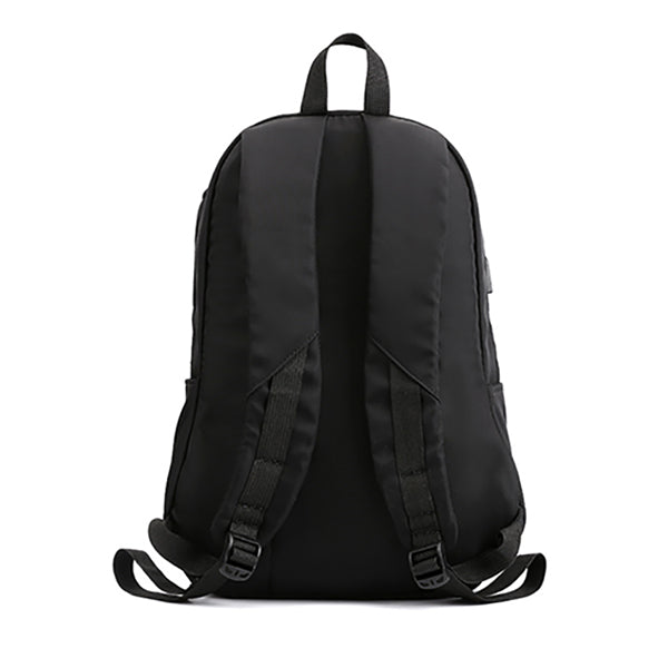 Commuter Casual Backpack w/ USB Port & Reflective Stripe