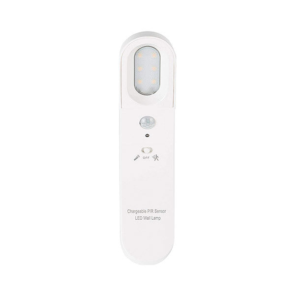 Chargeable PIR Sensor LED Wall Lamp