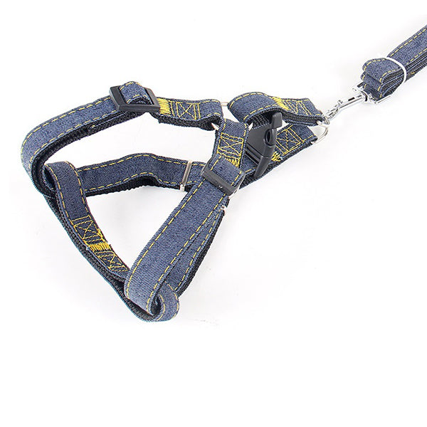 Dog Harness Leash & Collar Matching Set