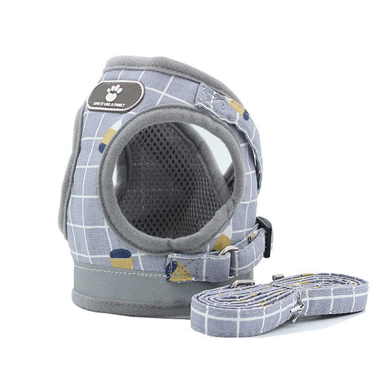 Cat & Dog Escape Proof Universal Harness with Leash Set