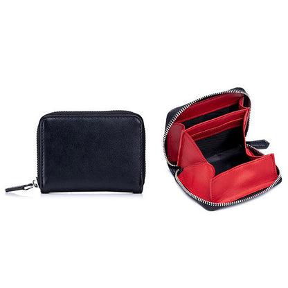 Leather RFID Card Holder & Coin Purse