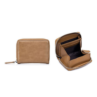 Leather RFID Card Holder & Coin Purse