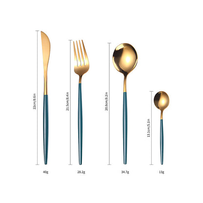 Stainless Steel Cutlery Set (4pcs)