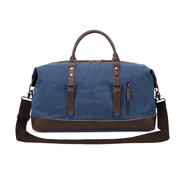 Oversize Vintage Canvas Tote Duffel Bag