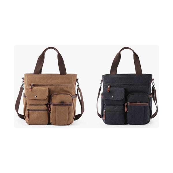 Men's Retro Casual Waterproof Canvas Bag