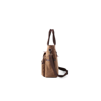 Men's Retro Casual Waterproof Canvas Bag