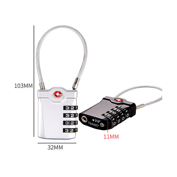 TSA-Approved Anti-theft Luggage Combination Lock