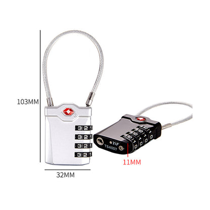 TSA-Approved Anti-theft Luggage Combination Lock