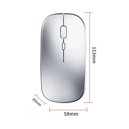 Slim Wireless Bluetooth Rechargable Mouse