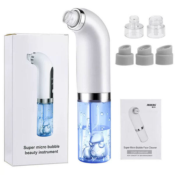 Rechargable Electric Vacuum Suction Facial Cleaner Tool