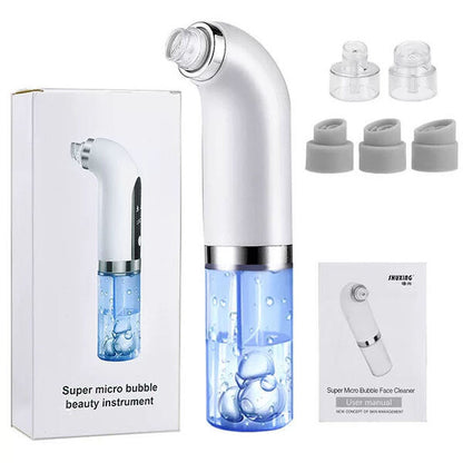 Rechargable Electric Vacuum Suction Facial Cleaner Tool