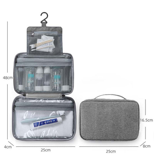 Travel Waterproof Foldable Wet/Dry Separation Toiletry Portable Storage Bag