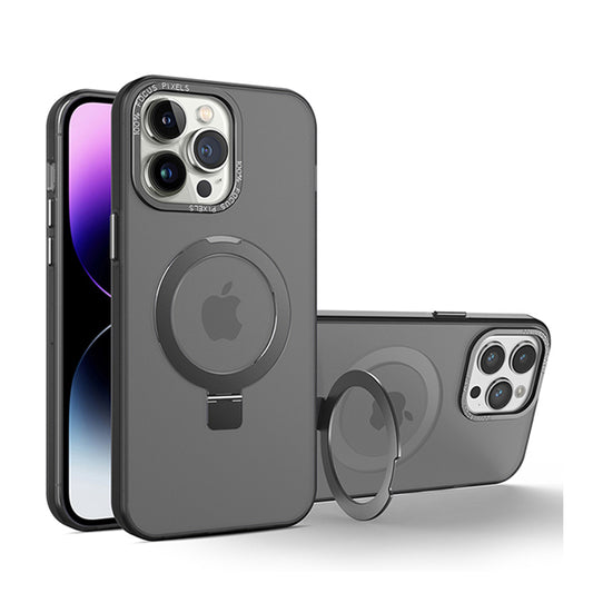 Magsafe Case with Magnetic Ring Stand for iPhone 15